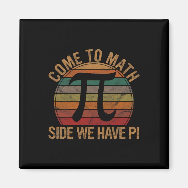 Imã Venha Para O Lado Da Matemática Temos Pi Gift Prof (Frente)