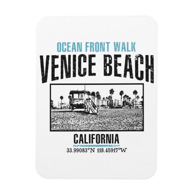 Ímã Venice Beach (Vertical)