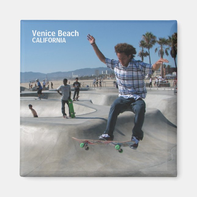 Imã Venice Beach Magnet! (Frente)