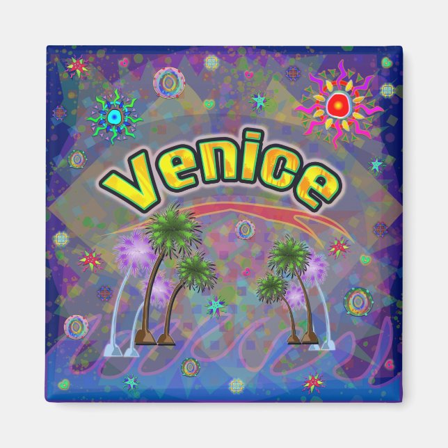 Imã Venice Beach Noble Voyage Magnet (Frente)