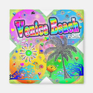 Imã Venice Beach Quadro Seasons Magnet