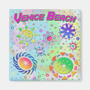 Imã Venice Beach Seven Suns & Energy Magnet