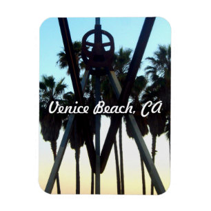 Ímã Venice Beach Sky California Souvenir Magnet