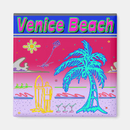 Imã "Venice Beach" Surfer Magnet