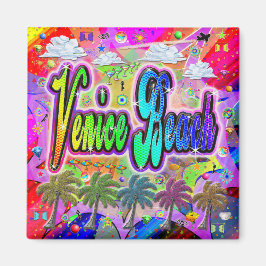 Imã Venice Beach Vista Express Magnet