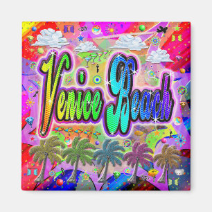 Imã Venice Beach Vista Express Magnet