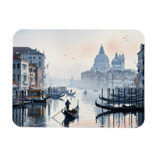 Ímã Venice Itália Viagem Souvenir Watercolor