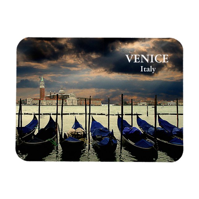 Ímã Venice Itália Viagem Turismo Personalizado (Horizontal)