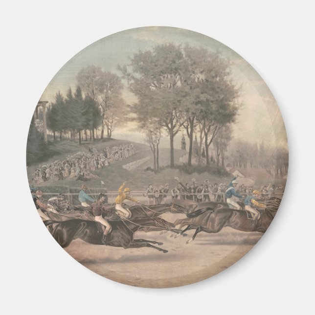 Imã Ventilador de corrida de cavalos TOP (Frente)