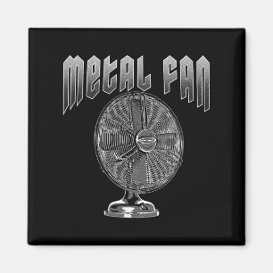 Imã Ventilador De Metal Engraçado Para Arrefecimento D