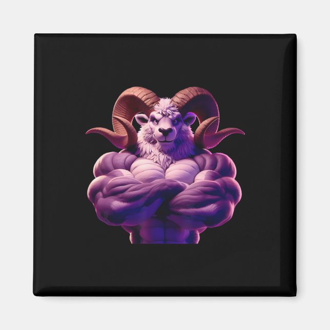 Imã Ventilador Flexível, Ram Mascular, Ventilador Lega (Frente)