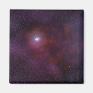 Imã Vento Pulsar De Uma Estrela De Neutron.