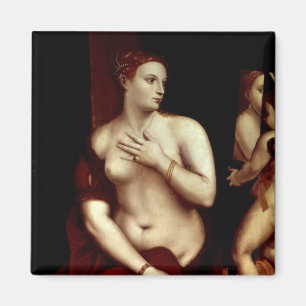 Imã Venus na frente do espelho