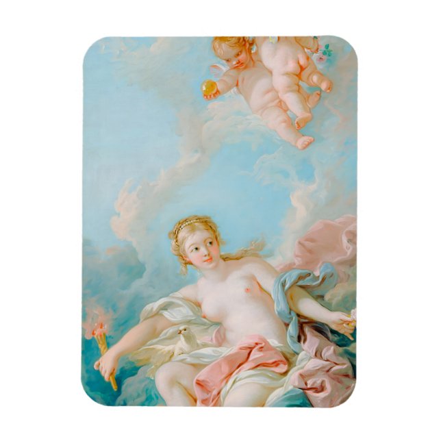 Ímã Vênus nas ondas de François Boucher (Vertical)