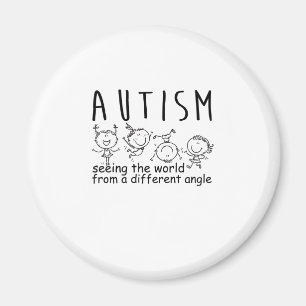 Imã Ver O Mundo Num Ângulo Diferente De Autismo
