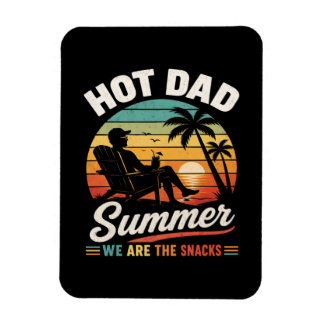 Ímã Verão de Pai Quente Somos os Snacks