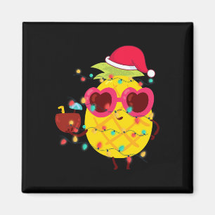 Imã Verão Havaiano Tropical Natal Abacaxi Natal 