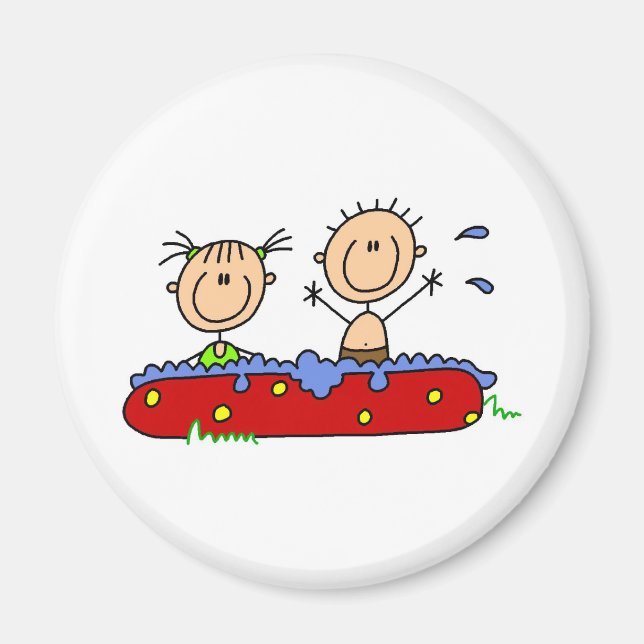 Imã Verão na Piscina (Frente)