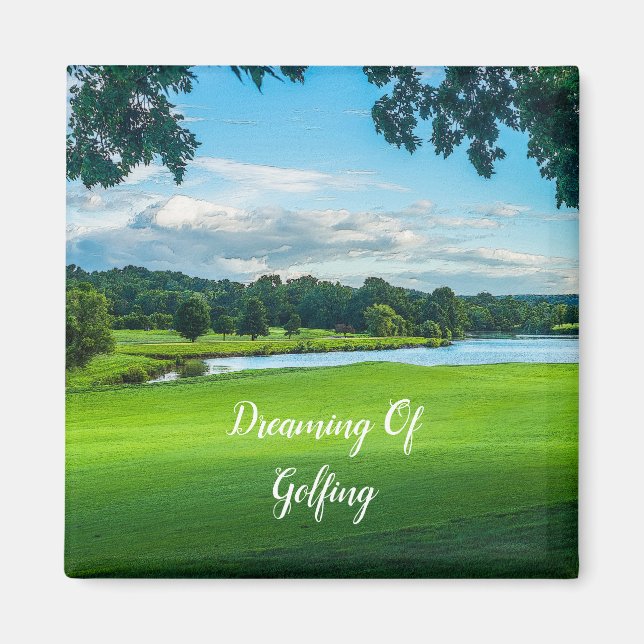 Imã Verão No Curso De Golfe (Frente)