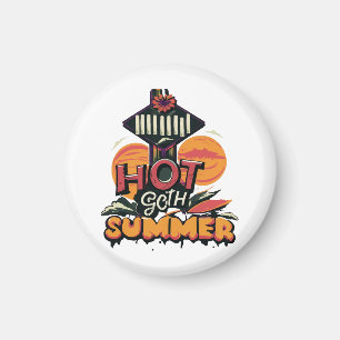 Imã Verão Quente Chic Goth