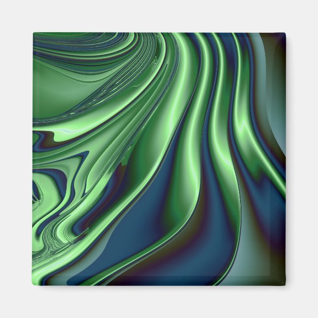 Imã Verde Azul 4 (Frente)