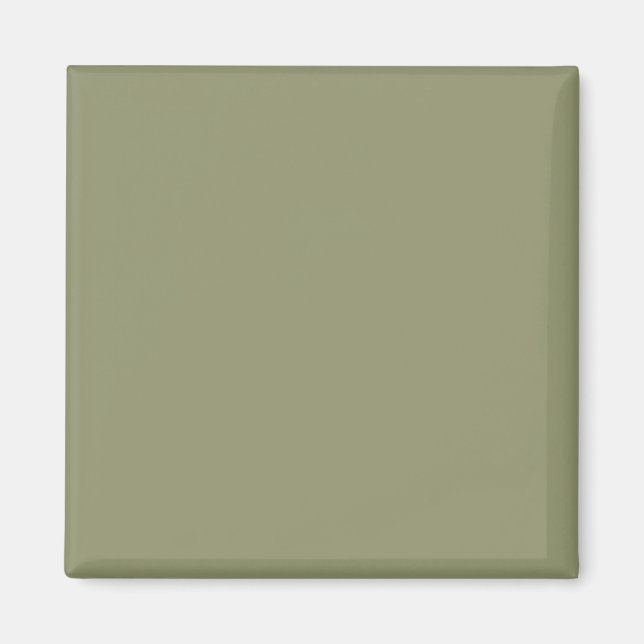 Imã Verde escuro 91946E, opção para adicionar imagem (Frente)