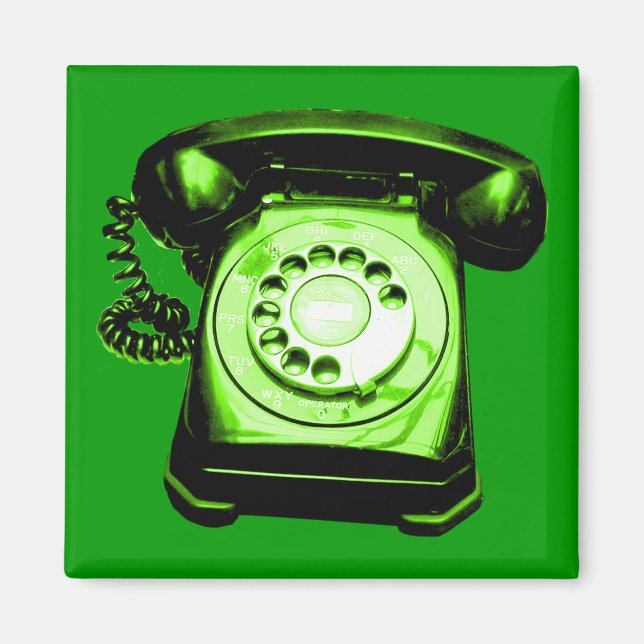 Imã Verde Hotline (Frente)