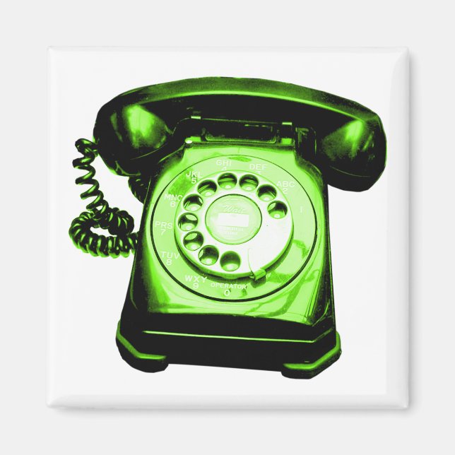 Imã Verde Hotline (Frente)