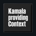 Imã Verde limão Kamala Brat Fornecendo Contexto<br><div class="desc">Verde limão Kamala Brat Fornecendo Contexto</div>