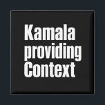 Imã Verde limão Kamala Brat Fornecendo Contexto<br><div class="desc">Verde limão Kamala Brat Fornecendo Contexto</div>