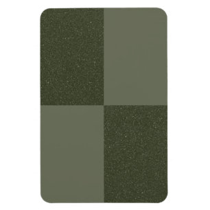 Ímã Verde Musgo de Grade Texturizada – Personalizá