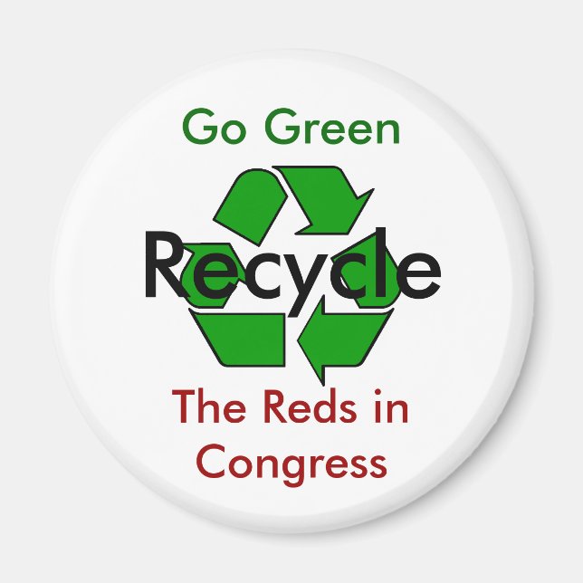 Imã Verde - Reciclar dos Reds no Congresso (Frente)