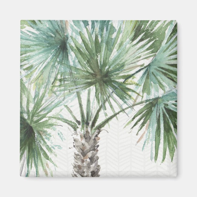 Imã Verdes Mistos I Palmas Tropicais (Frente)