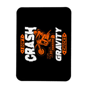 Ímã Verificações Aleatórias de Gravidade - Motocross e
