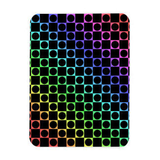 Ímã Verificadores e Círculos, Arco-íris e Preto