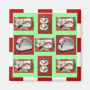 Imã Verificadores RETROS do cromo do meio século da