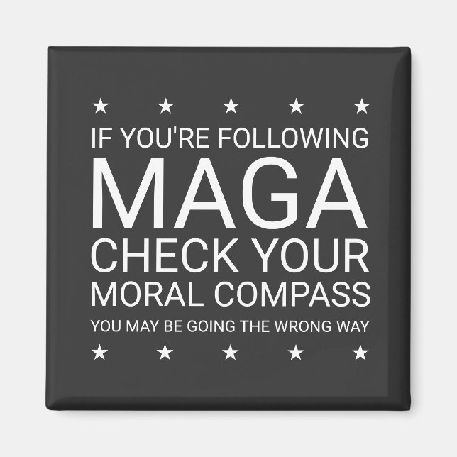 Imã Verifique o seu Compass Moral (Frente)