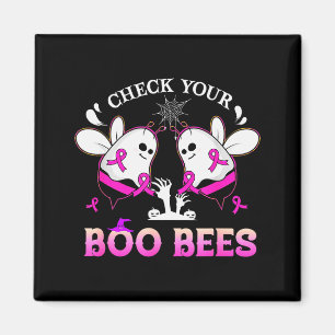 Imã Verifique Seu Boo Abelhas Funny Halloween Do Cânce