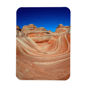 Ímã Vermelho, bege e amarelo com vento e