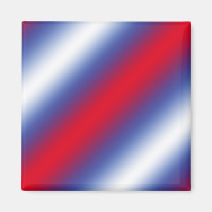 Imã Vermelho, branco e azul