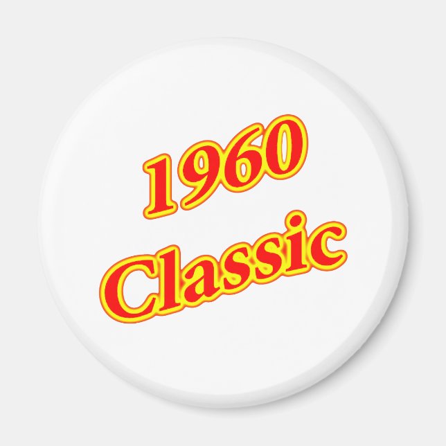 Imã Vermelho clássico 1960 (Frente)