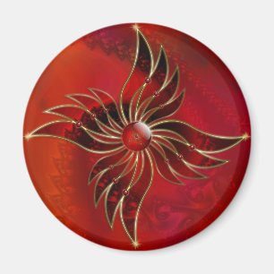 Imã Vermelho como o ímã da chama