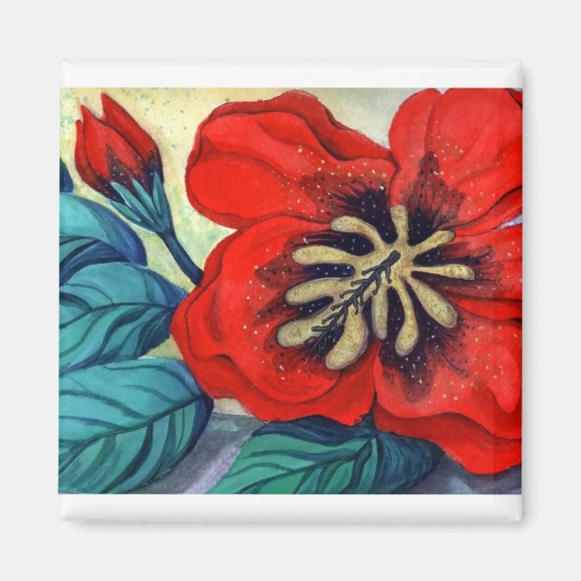 Imã Vermelho Grande (Frente)