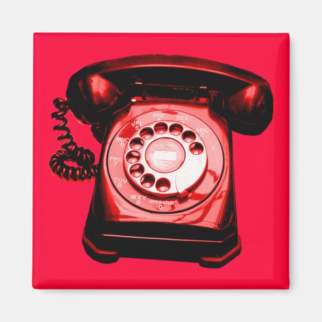 Imã Vermelho Hotline (Frente)
