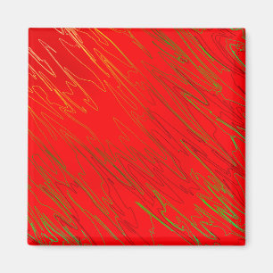 Imã Vermelho Marbled