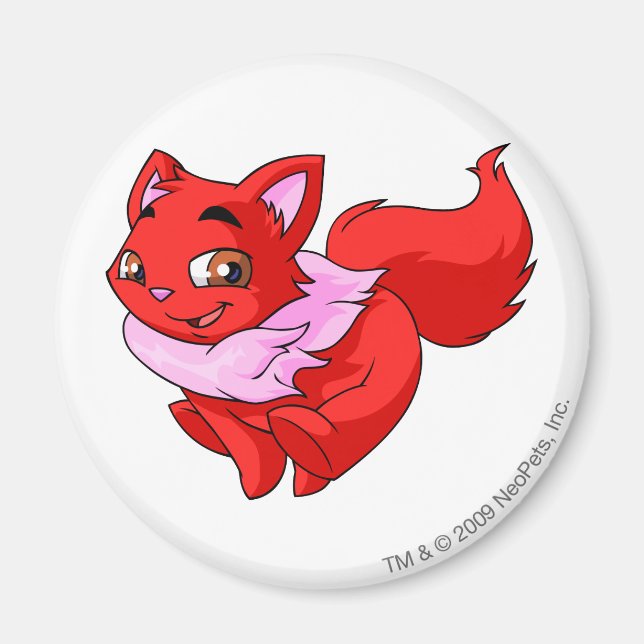 Imã Vermelho Wocky (Frente)