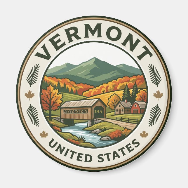 Imã Vermont (Frente)