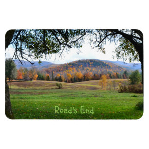 Ímã Vermont Autumn View Magnet
