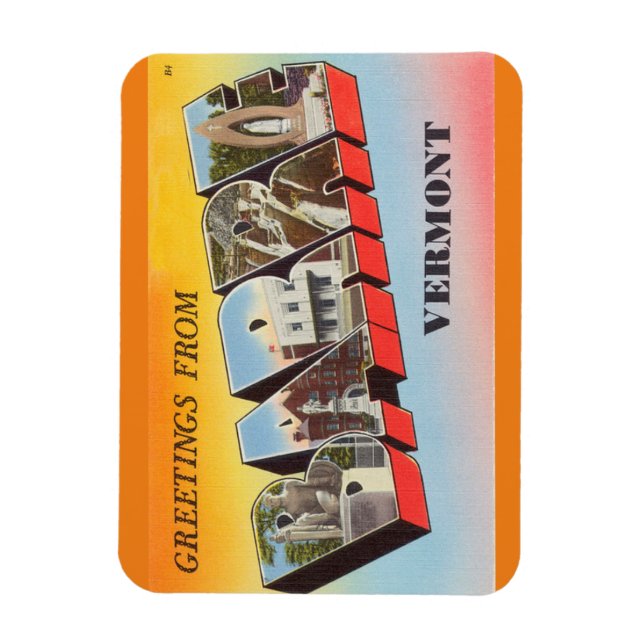 Ímã Vermont, Barre Magnet (Vertical)