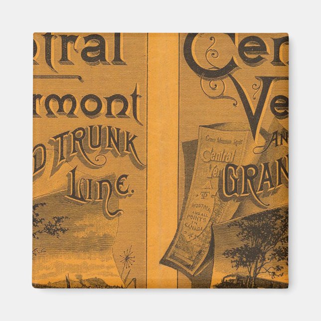 Imã Vermont Central, Grande Linha Tronco (Frente)